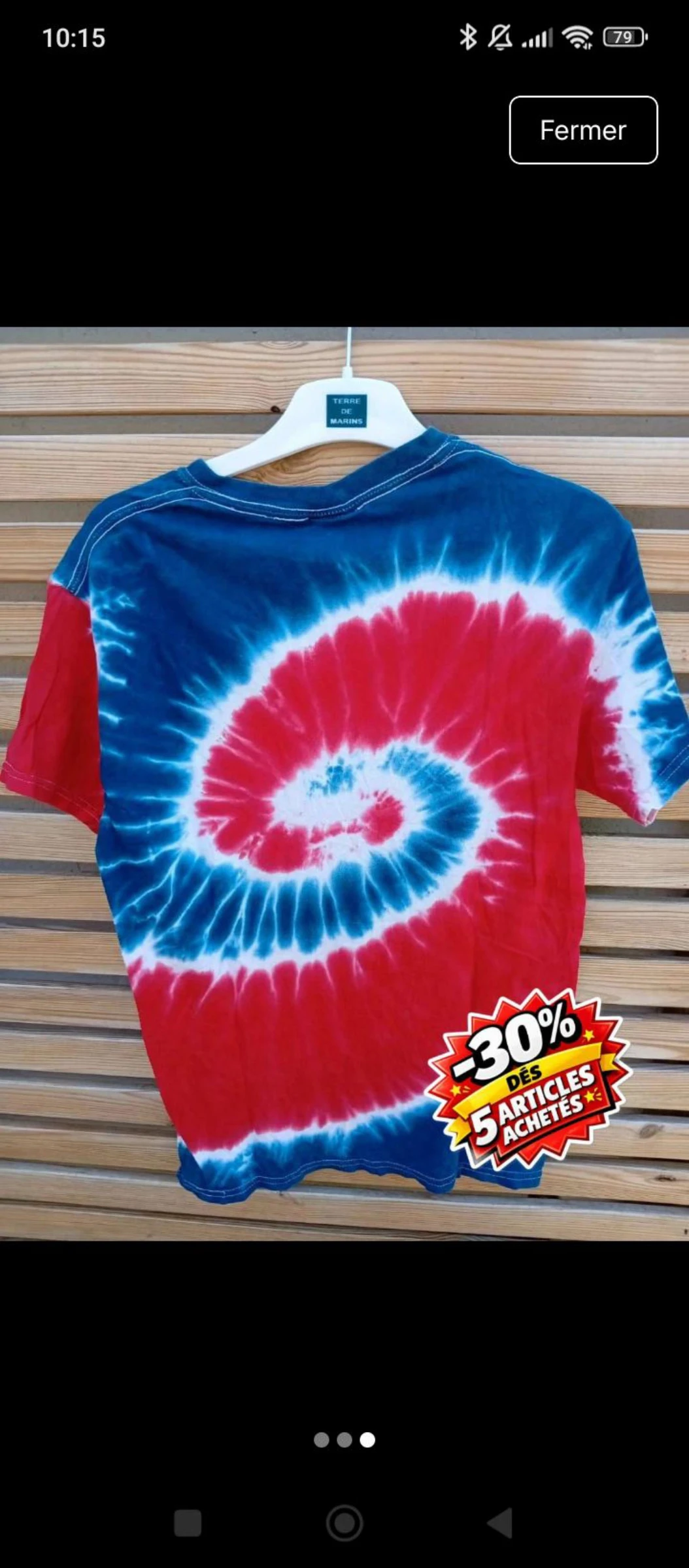 T-shirt tie and die – photo 3